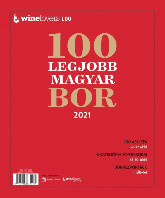 Rendeld meg most A 100 legjobb magyar bor 2021 - Winelovers 100