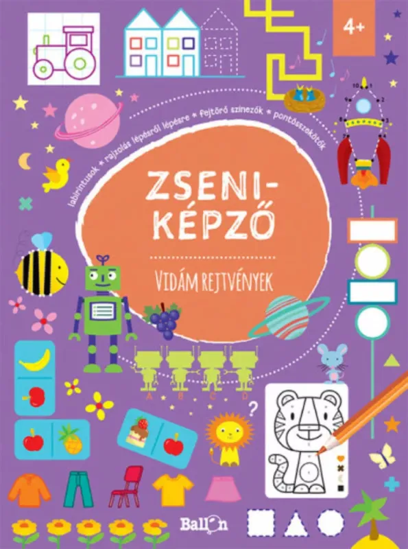Korlátozott ajánlat Zseniképző - Vidám rejtvények (Foglalkoztató)
