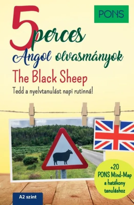 PONS 5 perces angol olvasmányok The Black Sheep Kedvezmény