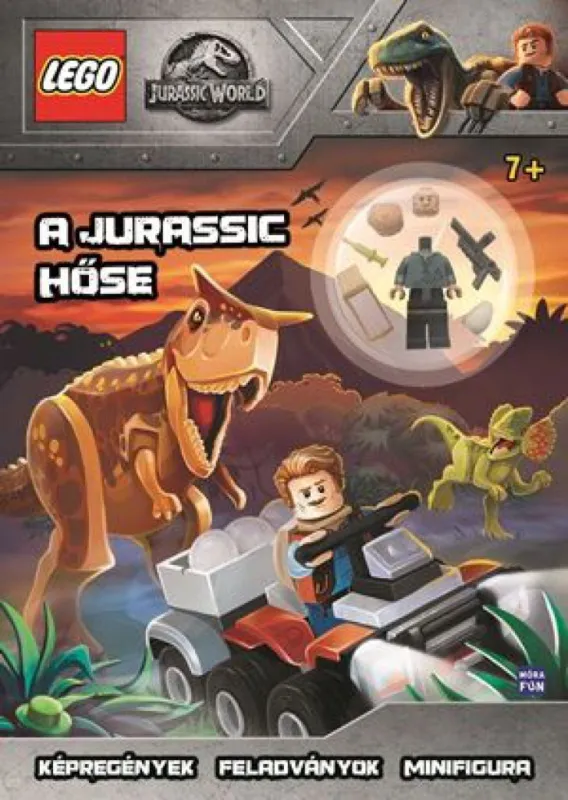 LEGO? Jurassic World A Jurassic hőse - Képregények - Feladványok - Owen Grady minifigura Olcsó