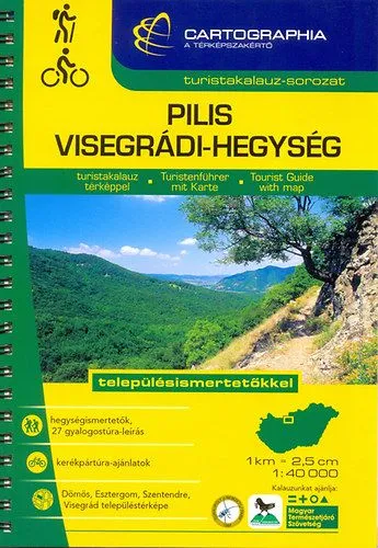 Pilis és Visegrádi-hegység turistakalauz 1:40 000 - Településismertetőkkel Kiárusítás