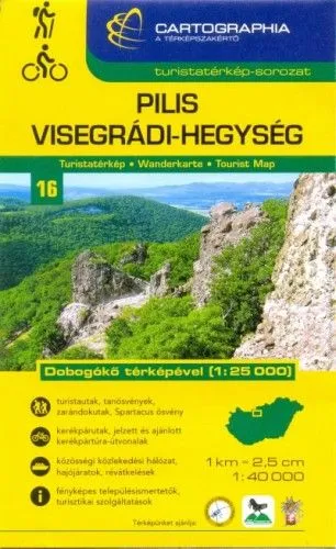Ne maradj le Pilis és Visegrádi-hegység turistatérkép 1:40000 - Dobogókő térképével 1:25 000