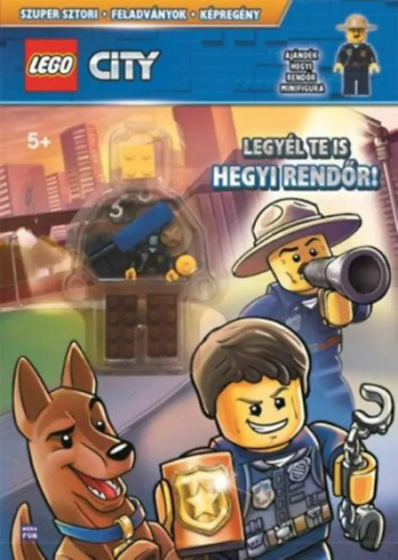 Vedd meg most LEGO City - Légy te is hegyi rendőr! (ajándék minifigurával)