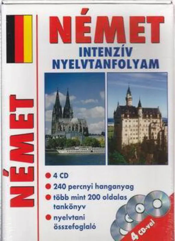Német intenzív nyelvtanfolyam - 4 CD-vel Prémium