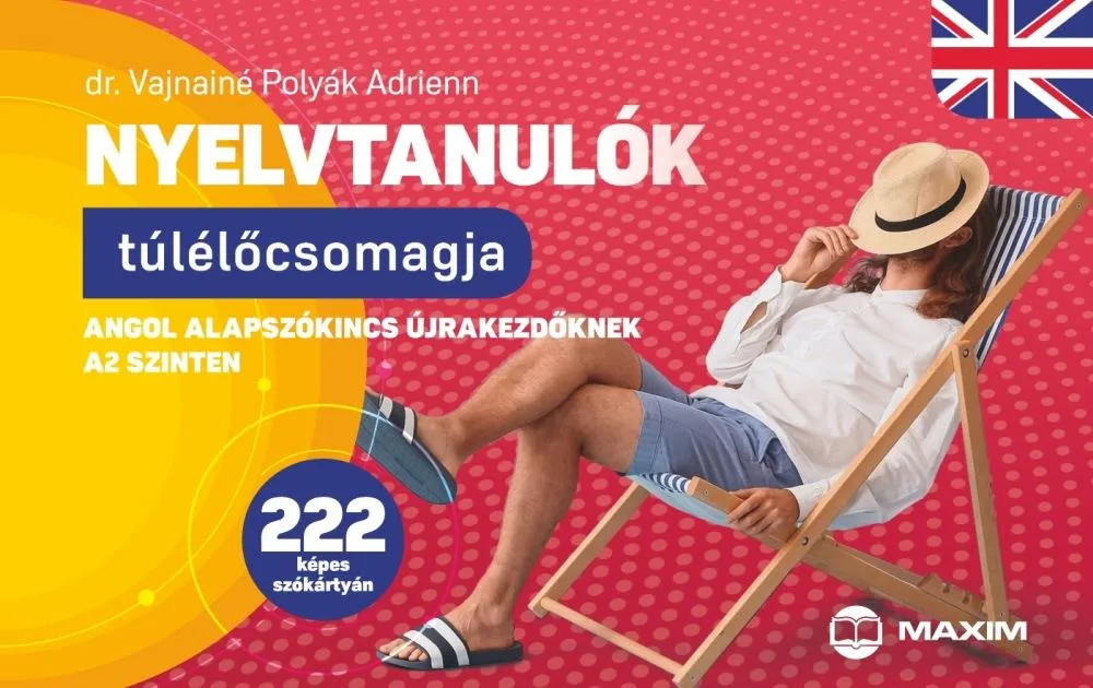 Expressz kézbesítés Nyelvtanulók túlélőcsomagja - Angol alapszókincs újrakezdőknek A2 szinten 222 képes szókártyán