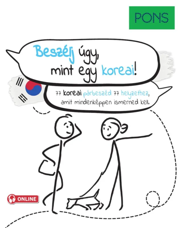 Rendeld meg most PONS Beszélj úgy, mint egy koreai!