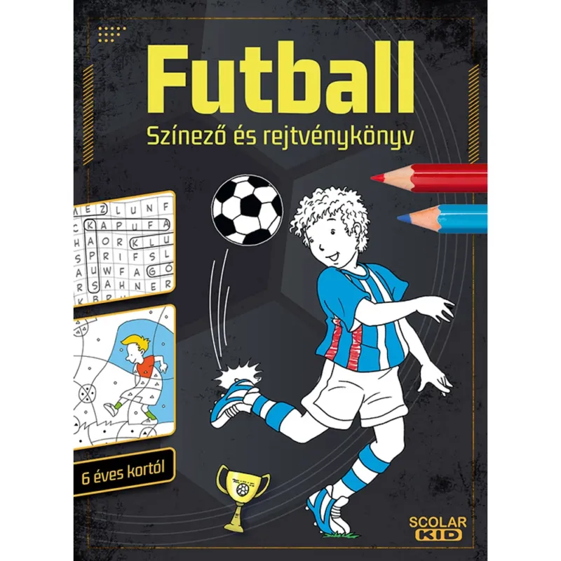 Outlet Futball – Színező és rejtvénykönyv