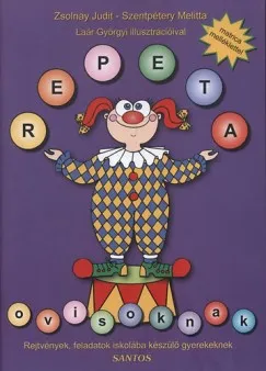 Biztonságos fizetés Repeta ovisoknak - rejtvények,feladatok,iskolába készülő gyerekeknek - Matrica melléklettel