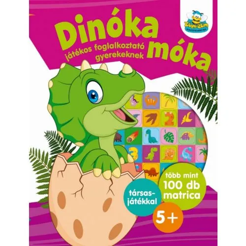 Dinóka móka - Játékos foglalkoztató gyerekeknek Biztonságos fizetés