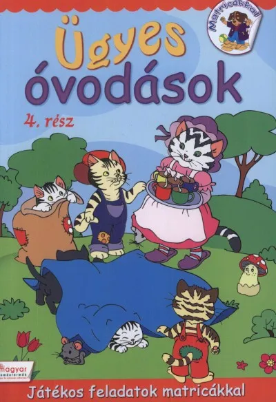 Ügyes óvodások 4. - Játékos feladatok matricákkal Alacsony ár
