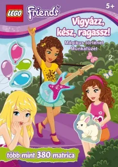 Bestseller LEGO 2. - Vigyázz, kész, ragassz! - Mágikus történetek - LEGO Friends munkafüzet - Több mint 380 matrica