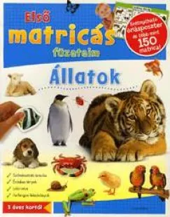 Különleges ajánlat Első matricás füzeteim: Állatok - Szétnyitható óriásposzter és több mint 150 matrica!