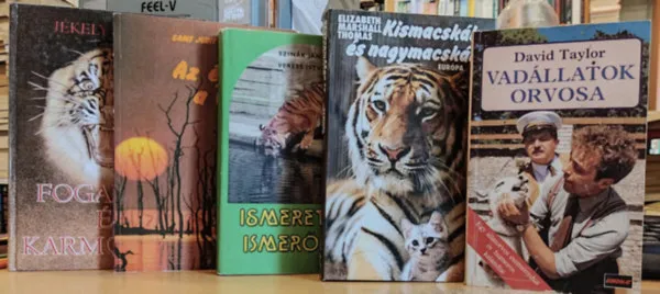 5 db Vadállatok ellátása: Vadállatok orvosa + Kismacskák és nagymacskák + Ismeretlen ismerősök + Az éjszaka a vadaké + Fogakkal és karmokkal Korlátozott ajánlat