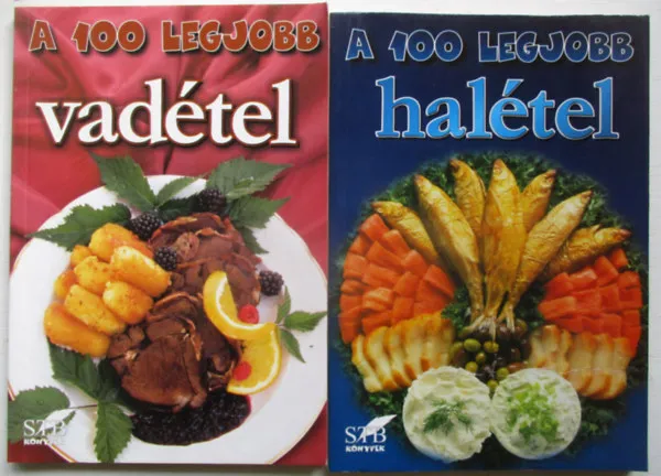 Vásárlói kedvenc A 100 legjobb recept ( 2 db együtt ) A 100 legjobb halétel, + A 100 legjobb vadétel