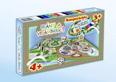 Expressz kézbesítés Irány a vidámpark! - Kooperációs társasjáték - Nándi mese