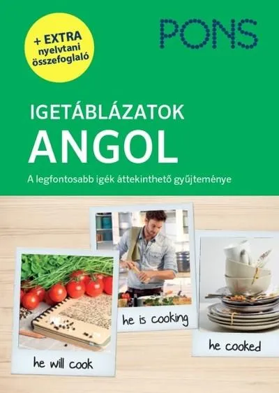 Szuper akció PONS Igetáblázatok: Angol - A legfontosabb igék áttekinthető gyűjteménye (új kiadás)