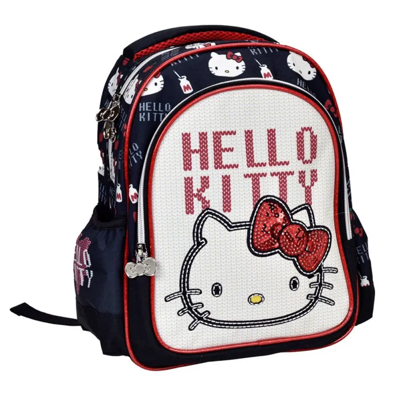 Újdonság Hello Kitty Heart hátizsák, táska 31 cm